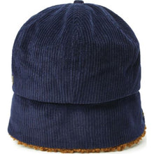 Load image into Gallery viewer, BROOD EARFLAP SNAP CAP - WASHED NAVY
