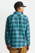 Load image into Gallery viewer, Bowery Soft Weave L/S Flannel - Teal
